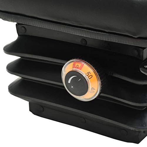 vidaXL Heftruck-/Tractorstoel met Ophanging en Verstelbare Rugleuning Stoel - Image 7