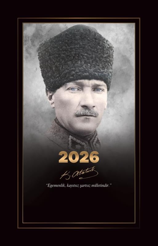 Komutan 2026 Atatürk Ajandası 13,5x21cm 160 sayfa