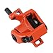 SPYMINNPOO Electric Scooter Disc Caliper, Brake System Brake Replacement for Scooters Direction Brake with 60mm Mounting Hole for Mi4 Pro (red)