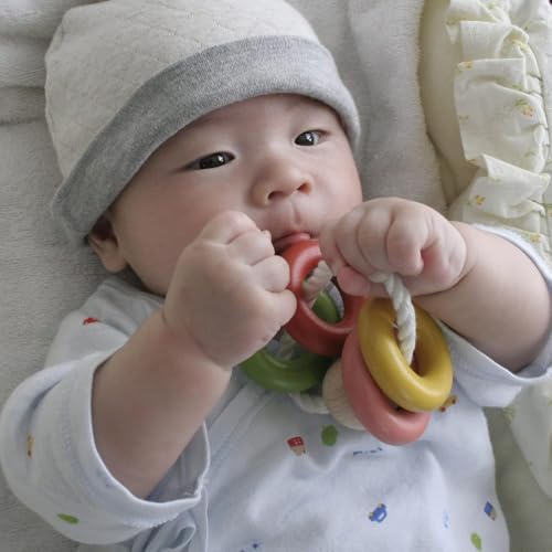 ●四つ葉リング 日本グッド・トイ受賞おもちゃ(赤ちゃんに優しい木のおもちゃ おしゃぶり 歯がため )木のおもちゃ 知育玩具 ランキング 赤ちゃん ベビー ガラガラ カタカタ 0歳 1歳 1歳半 2歳 3歳 4歳 5歳 男の子 女の子 ギフト 誕生日 誕生祝