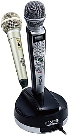 Amazon オン ステージ パーソナルカラオケon Stage お家カラオケ お手軽タイプ Pk Fa01e ペアマイク付限定モデル オン ステージ 家電 カメラ