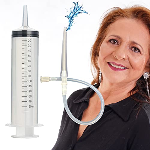 Gnegklean 150Ml Enema Syringe Cleaning Douche System #TOP5