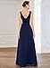 Ever-Pretty Women's Backless A-Line Empire Waist Maxi Prom Dresses Long Ball Gown Navy Blue US12