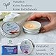 Green idea - Massagekerze mit Sheabutter, Bienenwachs und echten ätherischen Ölen - 4 Düfte - Romantische Massagekerze NATUR - 30 ml (Schwarze Orchidee)