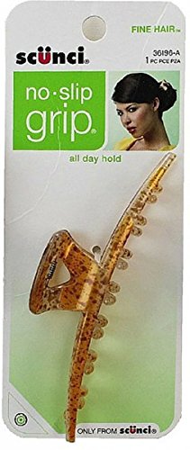 Scunci No-Slip Grip Jaw Clip - Assorted Colors