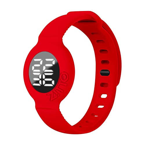 Zittomyo Watch Orologio In Silicone Quadrante Led (Lovin' Red)