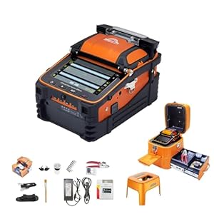 Signal fire New Model AI-9 Fusion Splicing Six Motor Core Alignment Fiber Fusion Splicer Automatic FTTH Fiber Optical Welding Splicing 5S Heating 15S