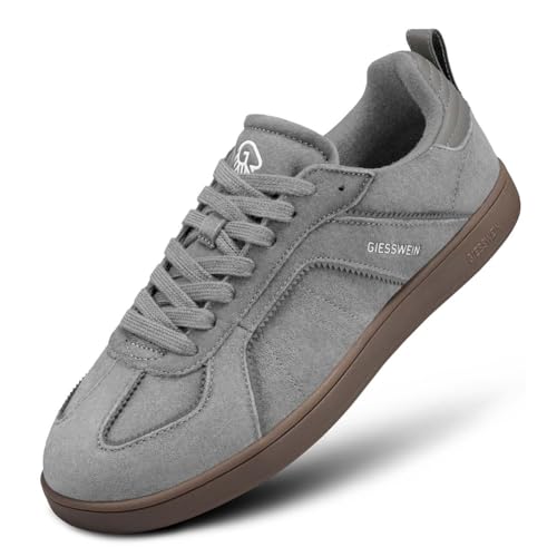 Giesswein Merino Glide Women Softer Damen Sneaker aus Leder mit Merino Feeling natürlichem Komfort Rutschfester Cupsohle & ergonomischem Wechselfußbett