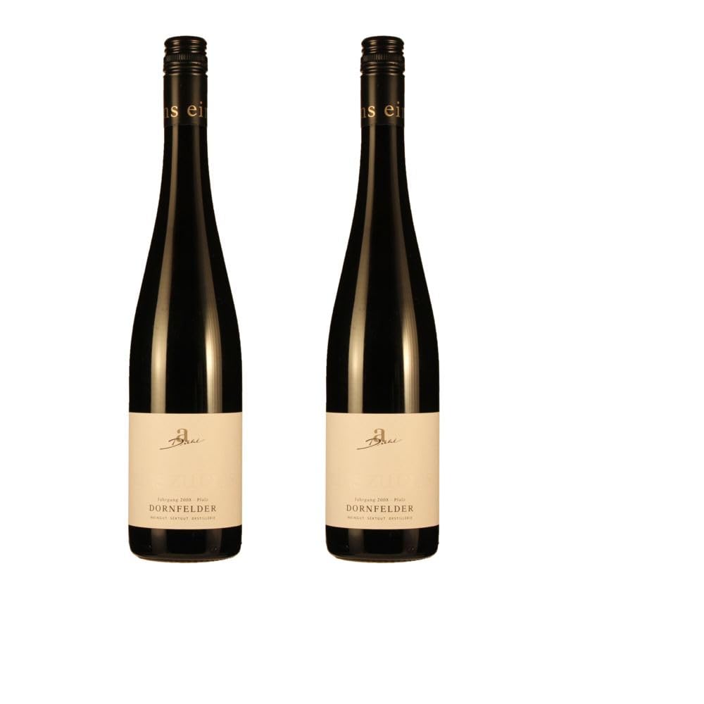 Vorteilspaket (2x0.75L) Dornfelder Rotwein QbA süß (005) Weingut Diehl/ErnenWein/Wine