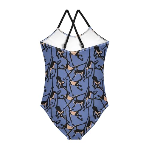 Image of Ollabaky Girls One Piece Swimsuit Bathing Suit Beachwear 3-10T