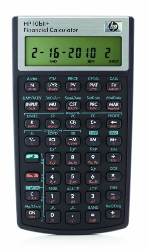 HP 10 BII + - Calculadora financiera - negro