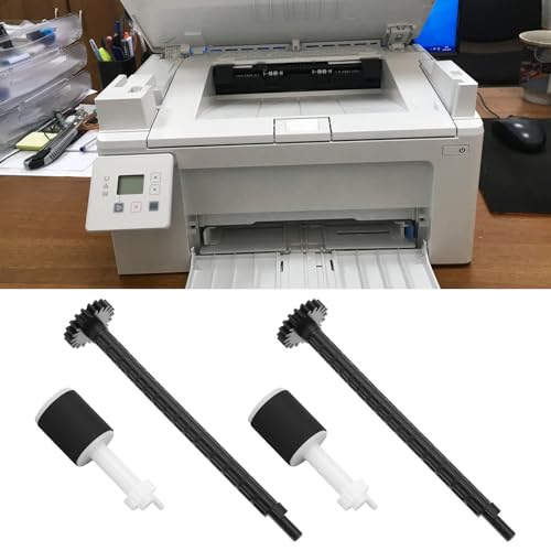 Briny River 2 Sets Drucker-Pick-Up Papierrollen und Pick-Up Rod Sets Kompatibel mit HP 230 M134 130fn M133 M130 M129 M227 M203 281 M132