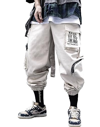 Niepce Inc Japanese Streetwear Techwear Cargo Pants for Men