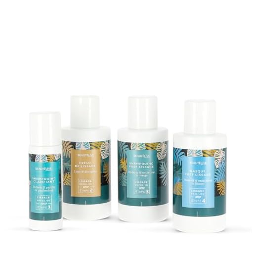 Beautélive Kit Lissage Brésilien Coco 4 Etapes Kit Lissage Brésilien Coco 4 Etapes