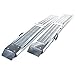 2x Rampa Carga Descarga 400 kg Moto acero galvanizado plegable 160x22,5cm