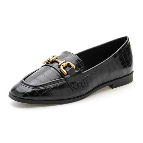Image of U.S. Polo ASSN. Luna Black Loafers with Premium Upper