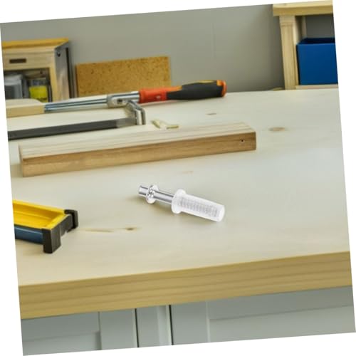 Juego de herrajes para puertas de clóset Artibetter 8 piezas con bisagras pivotantes para puertas plegables con piezas de reparación metálicas de alta precisión miniatura 5