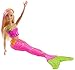Mattel Barbie-Muñeca Sirena con delfín y Accesorios, Juguetes +3 años, Multicolor GGG58