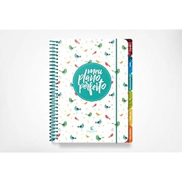 Capa do livro Meu Plano Perfeito, Capa Dura, Espiral Duplo, Pássaros