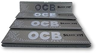 OCB X-PERT SLIMFIT Ultra Thin SLIM ROLLING PAPERS Pack Of 4 Booklets from SUDESH ENTERPRISES