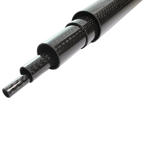 Tube carbone CFK 30mm rigide mât modélisme et drone 2m - 2