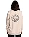 Volcom Women's Stone Magic Crew Fleece Sweatshirt, Khakiest