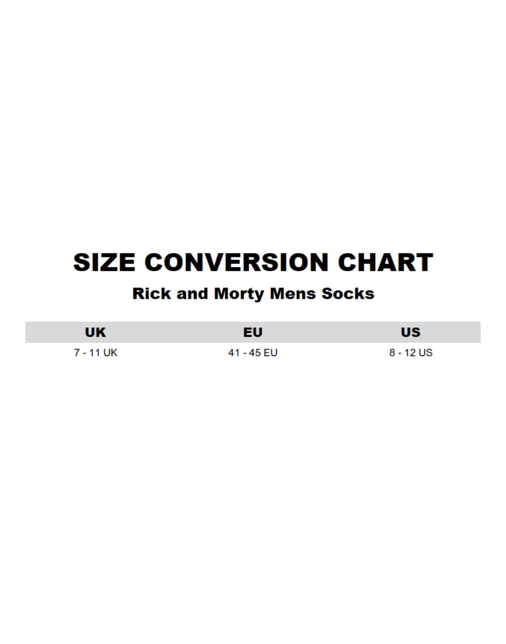 RICK AND MORTY Calzini verdi da uomo, set da 5 | Divertenti fantasie con i personaggi di Rick & Morty | Abbigliamento quotidiano | Calzini comodi per i fan | Merchandise R&M