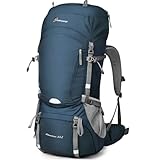 MOUNTAINTOP 55L/65L Mochila Trekking Hombre Mujer Mochila de Senderismo Gran Capacidad...