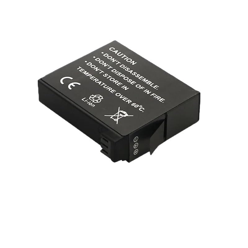 LXZNRQU 1600mAh Battery for Gopro Hero 4 Rechargeable Lithium Battery Storage ，Compatible for Gopro Hero， 4 Hero4 Motion Camera Batteries Accessories(1PCS Battery)