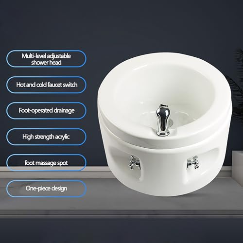 Masajeador Spa de Pies Acrílico con Burbujas y Vibración miniatura 2