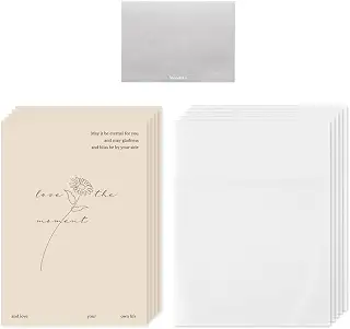 モノライク ペーパー フレーム フォトカード ソフト, ベージュ 5P SET - Paper Frame Photocard, Soft 5P 4x6 サイズ 写真 フォトカード, お祝い, グリーティング, プレゼント, 招待状