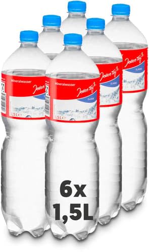 Jeden Tag Mineralwasser Classic 6x1 5 l PET (EINWEG) (9 l)
