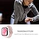 Simpeak 5-Stück Schutzhülle kompatibel für Huawei Watch Fit 3, TPU Hülle Schutzfolie, Leicht Weiche Case Zubehör, Ultradünne Kratzfest Schutz Gehäuse