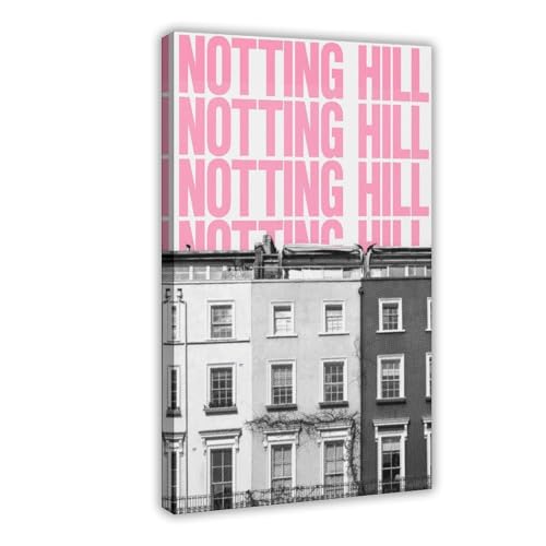 Toile Notting Hill London pour décoration de bureau et chambre élégante