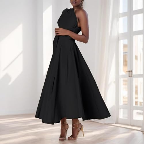 One Shoulder Dresses for Women Elegant Asymmetrical A Line Flowy Formal Evening Gowns Party Cocktail Dress4