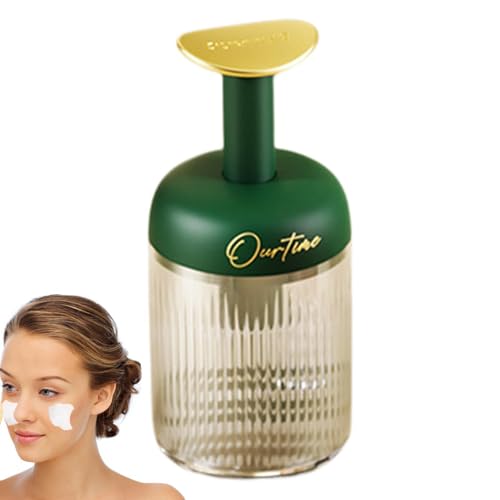 Dispensador de espuma de jabón elegante para organizar tu baño de forma transparente 8