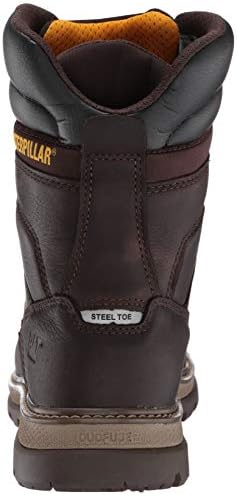 Cat Footwear Men's Fairbanks 8" Wp St Construction Boot, Mulch, 14 | Image 2