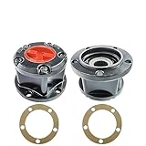 EVERETTE 2 pièces X Fit for Daihatsu Rocky Rugger (Tous) 78 moyeux de Verrouillage de Roue Libre B047