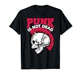 Cooles Punk Is Not Dead Punk Rock Motivo para Punker y Punkeren.