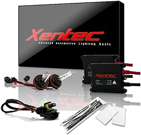 Xentec H11 (H8/H9) 8000K HID Xenon Bulb bundle with 55W EPE Alloy Slim Ballast (Light Blue)