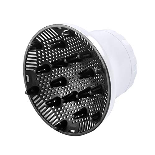 Yuede Hair Diffuser, Hair Dryer Diffuser Nozzle Dia. 1.38-2.68" Professional Curly Hair Attachment Perfect for Curly Straight Natural Wavy Hair, Hair Diffuser Without Frizz Fits 99.9% Hair Dryer