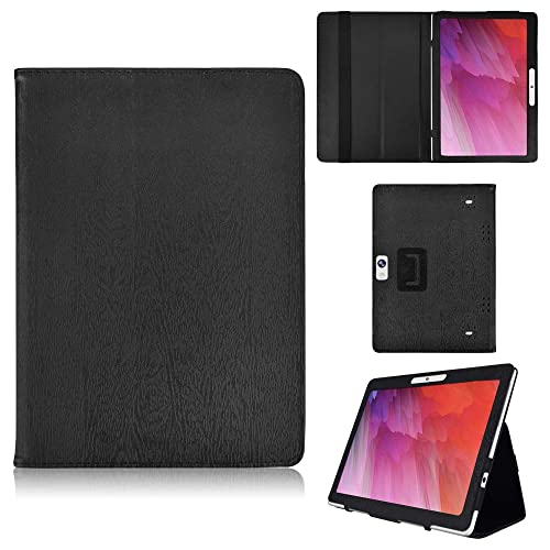 Detuosi Android 10.1 Inch Tablet Case, Folio Leather Case Compatible With Yuntab 10.1 (K107/K17),Kubi 10.1,Winsing 10,Lllccorp 10,Plum 10 Phablet,Wecool 10,Lectrus 10,Victbing 10,Hoozo 10 Tablet#Black #TOP3