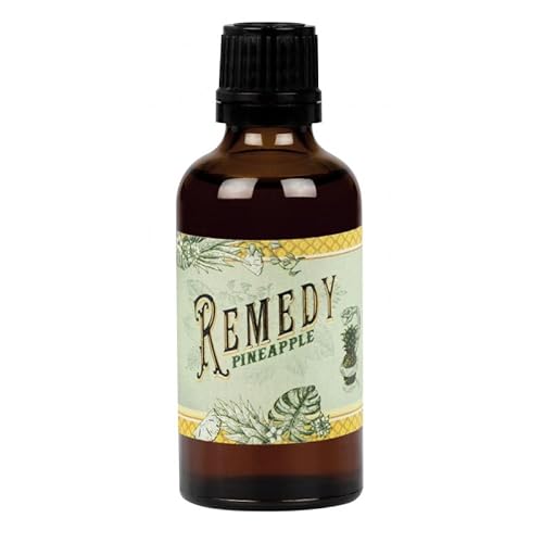 Remedy Pineapple | Gold London Spirits Awards | auf Basis 3 karibischer Rums | mit natürlicher Essenz aus der Ananas sowie einem Hauch Vanille | 40% Vol. | 50ml Cover