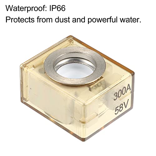 Fusible de terminal de batería 300A 58V max para protección de circuitos náuticos 6
