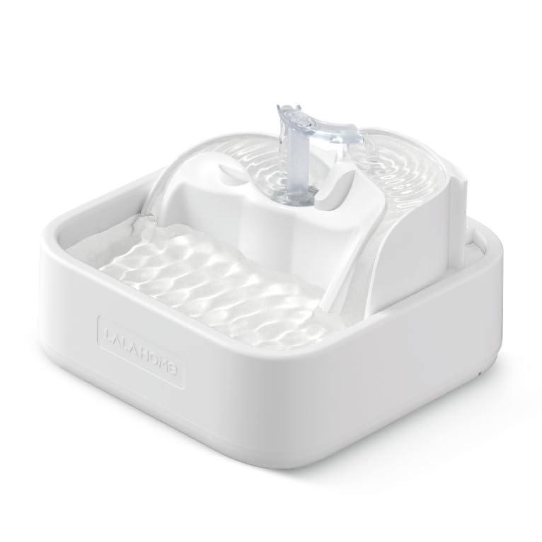 Fuente de agua para gatos con filtro de 3 etapas 2.5 L