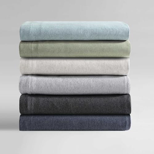 Drap de lit à poches profondes Calvin Klein en jersey extensible lit simple