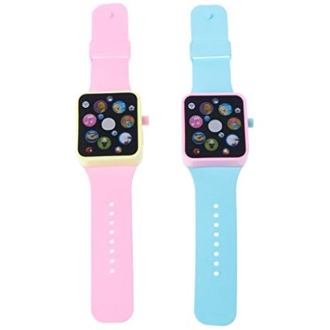 Smart Watch Early Education Music Learning Machine Wristwatch Toy Kids Game Machine Retro Mini Game Machine for Kids Boys Girls and Adult Cover