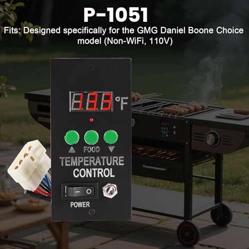 YZQPNB P-1051 Control Board Fits Non-WiFi Green Mountain Grills(GMG)