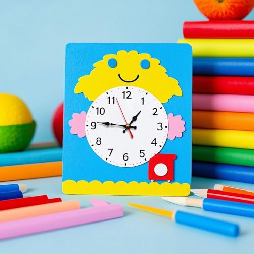 時計 ムーブメント 手作り 掛け時計用 クロック ムーブメント 時計シャフト 針セット DIY 3つのポインターセット手作り 掛け時計 [2]