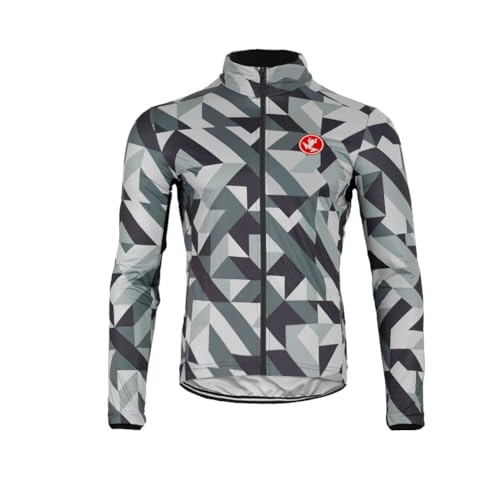 Uglyfrog Maglia da Ciclismo 2018 Primavera Uomo Bike Shirt Sport Ciclismo Maniche Lunghe Poliestere Top Bicicletta Abbigliamento Triathon Set Confortevole Quick-Dry MZ15, Uomo, a02, XL